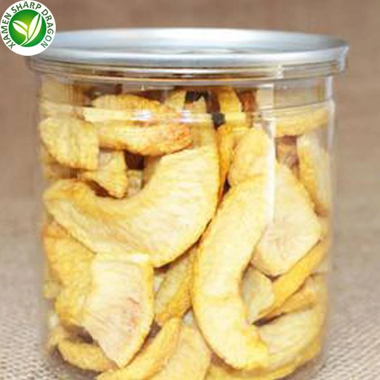 Yellow peach chips retail snack packing reference for OEM buyers