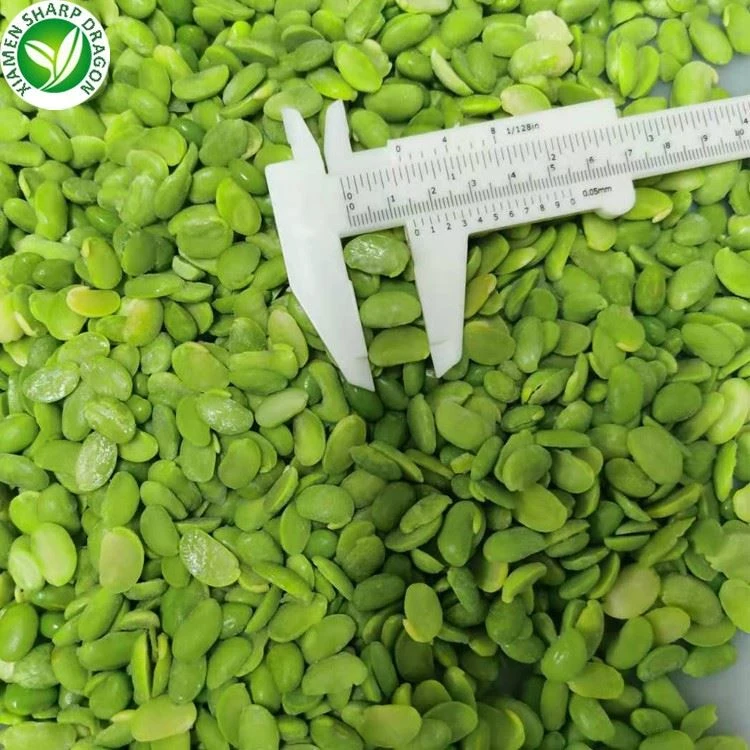 broken peeled edamame