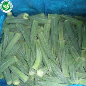 Biċċiet Okra Iffriżati