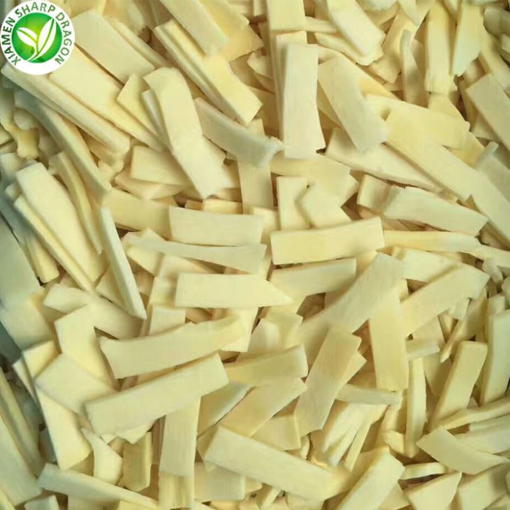 Rimjiet tal-bambu ffriżat fil-massa